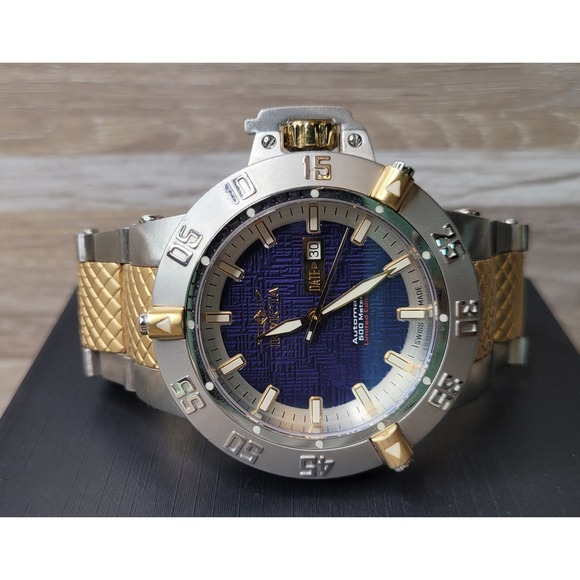 Invicta | Accessories | Invicta Automatic Sub Aqua Iii Mens Watch Gold ...